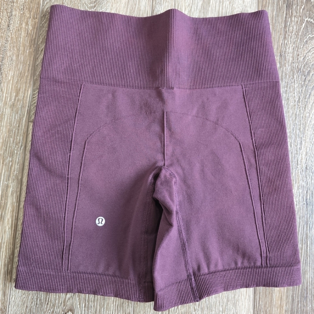 Lululemon Seamless 6" Sculpt Biker Short size 4